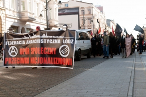 Rasizm za Burtę 2.0 – demonstracja w Łodzi