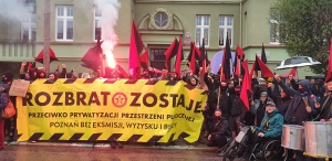 KOMORNIKÓW POGONIMY, ROZBRAT RAZEM OBRONIMY! - relacja z demonstracji